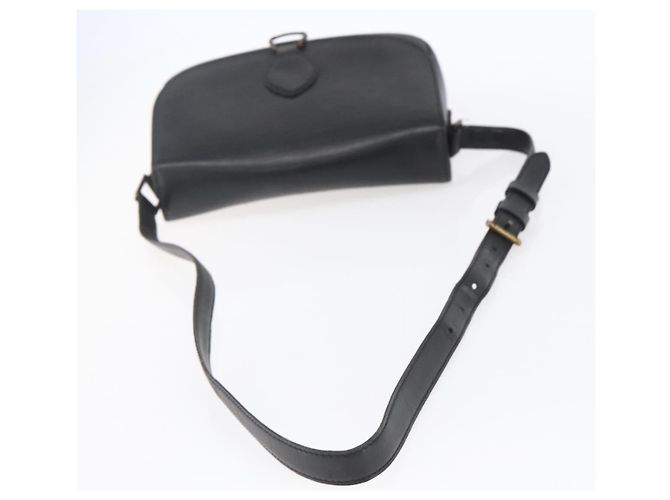 LOUIS VUITTON Borsa a Spalla Epi Saint Cloud GM Nera M52192 LV Auth BA8327 Nero - vista 7