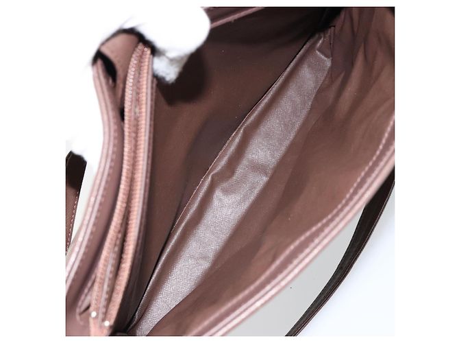 Autre Marque Borsa a Spalla Burberrys Nova Check in Tela Beige Oro Auth ka353 D'oro - vista 20
