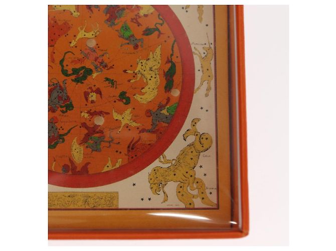Hermès HERMES Charm Metallo Pelle 3 Set Rosso Oro Argento Auth bs30857 D'oro - vista 11