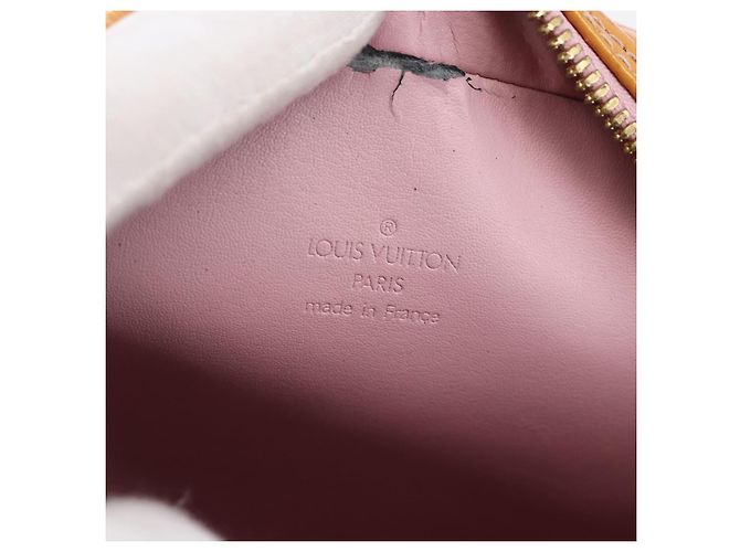 LOUIS VUITTON Borsa Wooster Monogram Vernis Rosa Marshmallow M91037 LV Auth gh1255 - vista 10