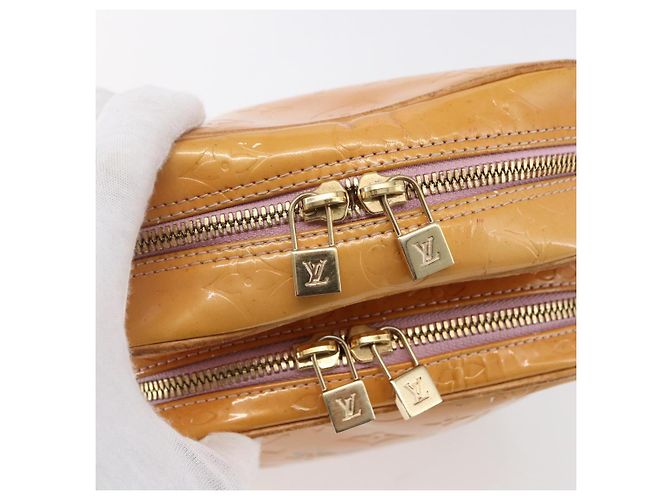LOUIS VUITTON Borsa Wooster Monogram Vernis Rosa Marshmallow M91037 LV Auth gh1255 - vista 17