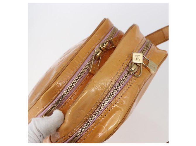 LOUIS VUITTON Borsa Wooster Monogram Vernis Rosa Marshmallow M91037 LV Auth gh1255 - vista 6