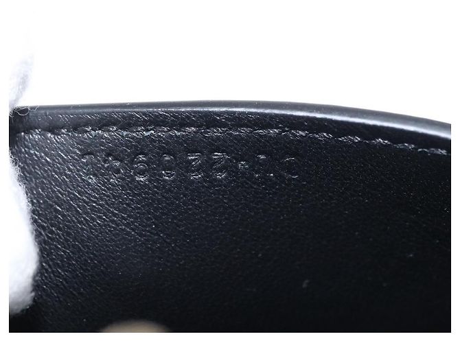 Zaino Gancini in pelle nera e oro Salvatore Ferragamo Auth 154075SM Nero D'oro - vista 11