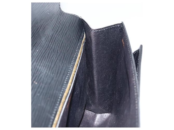 LOUIS VUITTON Epi Serie Dragonne Clutch Bag Nero M52612 LV Auth th6460 - vista 19