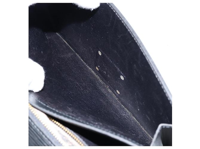 LOUIS VUITTON Epi Serie Dragonne Clutch Bag Nero M52612 LV Auth th6460 - vista 22