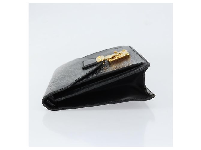 LOUIS VUITTON Epi Serie Dragonne Clutch Bag Nero M52612 LV Auth th6460 - vista 4