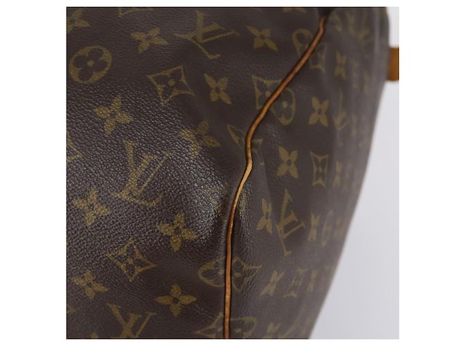 LOUIS VUITTON Borsa Boston Monogram Keepall 55 M41424 LV Auth BA7894 Monogramma - vista 14