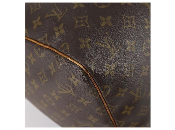 LOUIS VUITTON Borsa Boston Monogram Keepall 55 M41424 LV Auth BA7894 Monogramma - vista 15