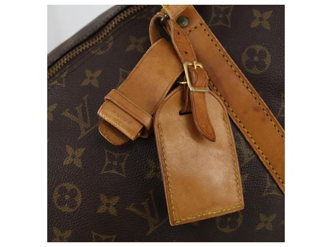LOUIS VUITTON Borsa Boston Monogram Keepall 55 M41424 LV Auth BA7894 Monogramma - vista 18