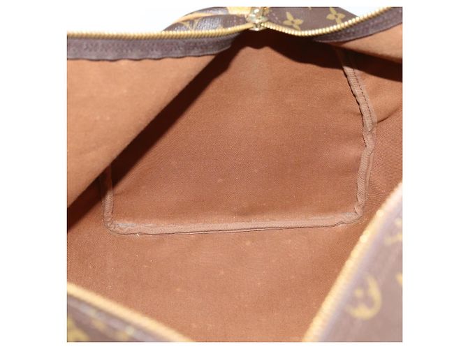 LOUIS VUITTON Borsa Boston Monogram Keepall 55 M41424 LV Auth BA7894 Monogramma - vista 21