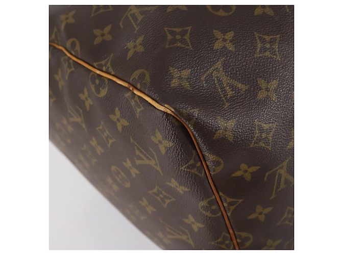 LOUIS VUITTON Borsa Boston Monogram Keepall 55 M41424 LV Auth BA7894 Monogramma - vista 9