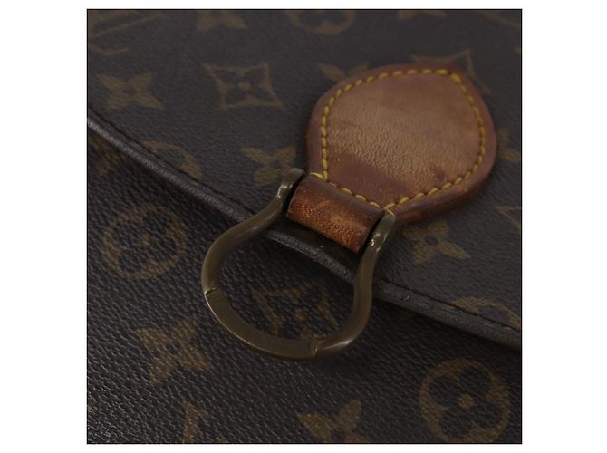 LOUIS VUITTON Borsa a Spalla Monogram Saint Cloud GM M51242 LV Auth 145301 Monogramma - vista 17