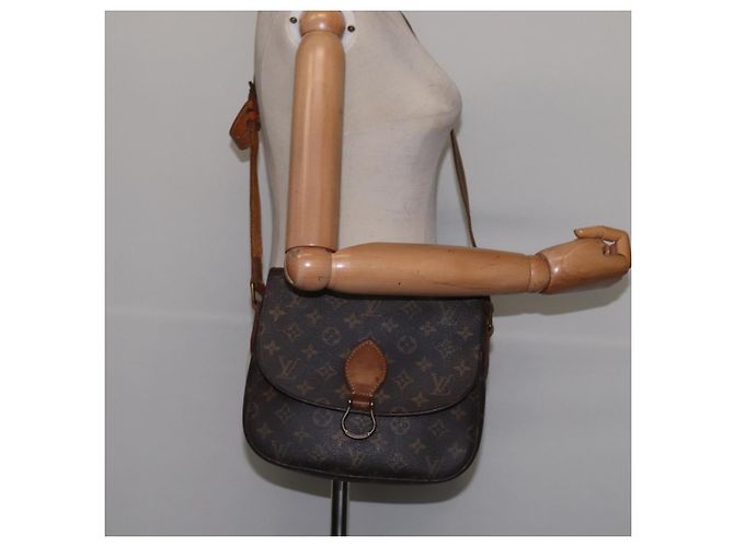 LOUIS VUITTON Borsa a Spalla Monogram Saint Cloud GM M51242 LV Auth 145301 Monogramma - vista 23
