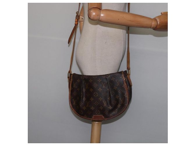 LOUIS VUITTON Borsa a Spalla Monogram Menilmontant PM M40474 LV Auth 143941 Monogramma - vista 25