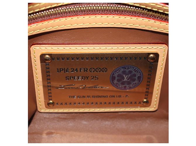 LOUIS VUITTON Borsa a Tracolla Monogram Speedy P9 25 Verde M24423 LV Auth 139047SM Monogramma - vista 29