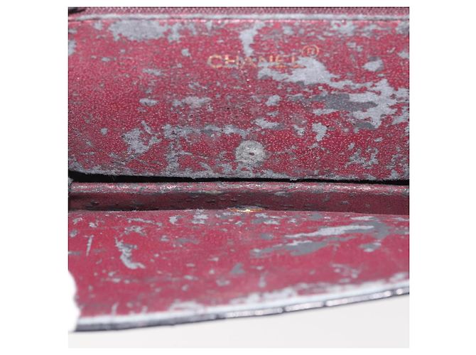 Borsa a Spalla CHANEL in Pelle di Agnello Nera Oro CC Auth 143810 Nero D'oro - vista 19