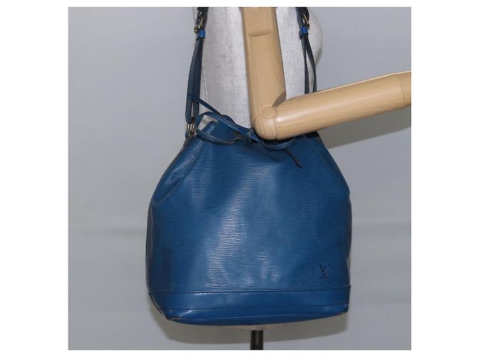 LOUIS VUITTON Borsa a Spalla Epi Noe Blu Toledo M44005 LV Auth 143627 - vista 21