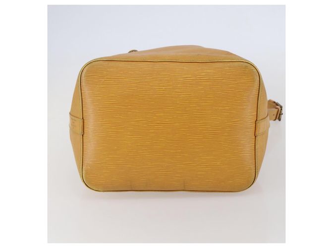 Noe LOUIS VUITTON Borsa a Spalla Petit Noé Epi Gialla M44109 LV Auth 144770 Giallo - vista 5