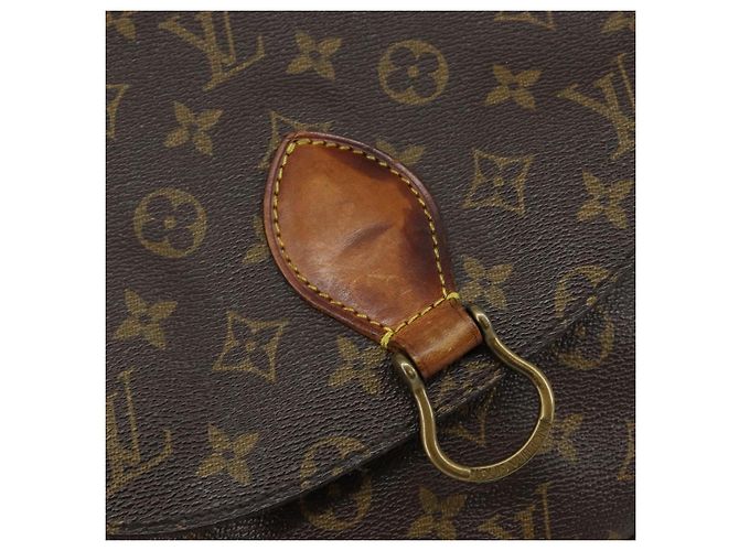 LOUIS VUITTON Borsa a Spalla Monogram Saint Cloud GM M51242 LV Auth 144016 Monogramma - vista 18
