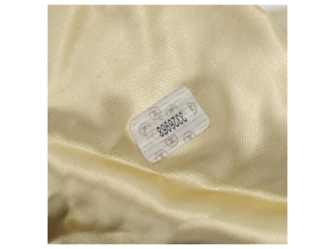 CHANEL Borsa Tote Matelassé Canvas Rossa Oro CC Auth 142751 Rosso D'oro - vista 21