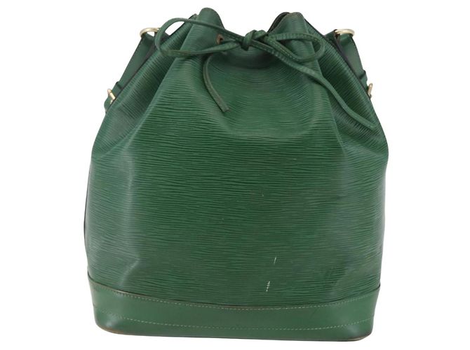 LOUIS VUITTON Bolsa de Hombro Epi Noe Verde M44004 LV Auth 144022 - vista 13