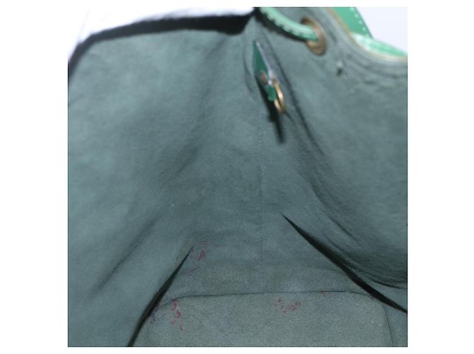 LOUIS VUITTON Bolsa de Hombro Epi Noe Verde M44004 LV Auth 144022 - vista 19