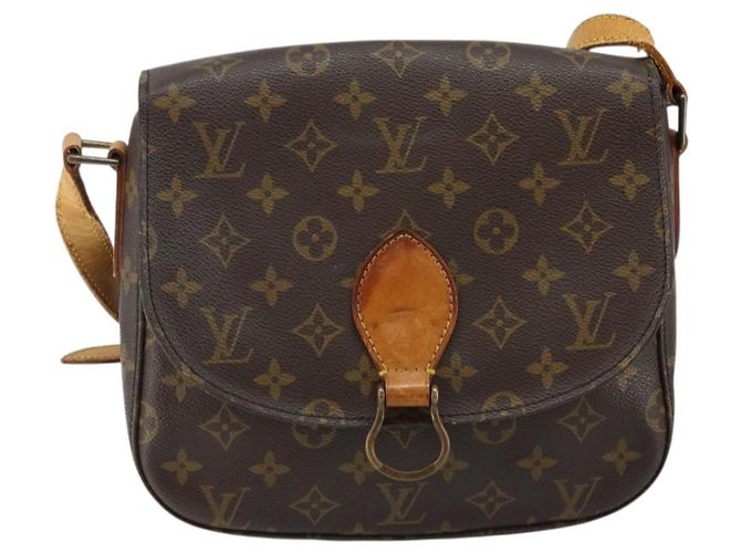 LOUIS VUITTON Monogram Saint Cloud GM Schultertasche M51242 LV Auth 144775 Monogramm - Ansicht 13