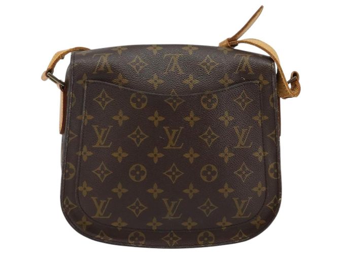 LOUIS VUITTON Monogram Saint Cloud GM Schultertasche M51242 LV Auth 144775 Monogramm - Ansicht 2
