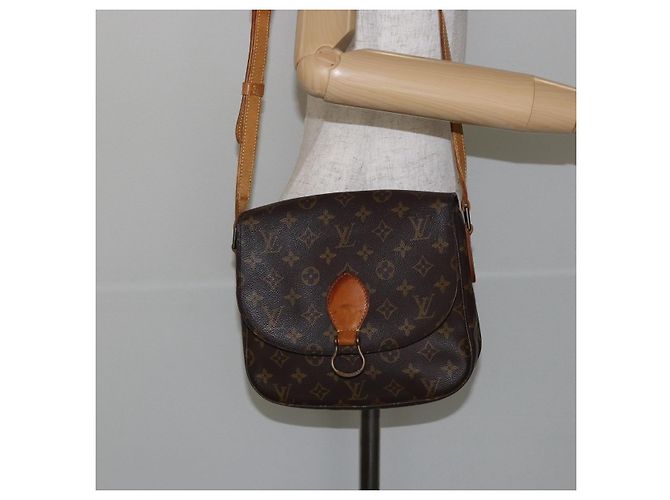 LOUIS VUITTON Monogram Saint Cloud GM Schultertasche M51242 LV Auth 144775 Monogramm - Ansicht 24