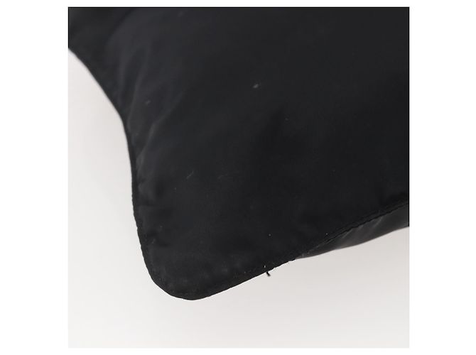 Borsa a Spalla PRADA Nylon Nero Argento Autentica 144491 - vista 13
