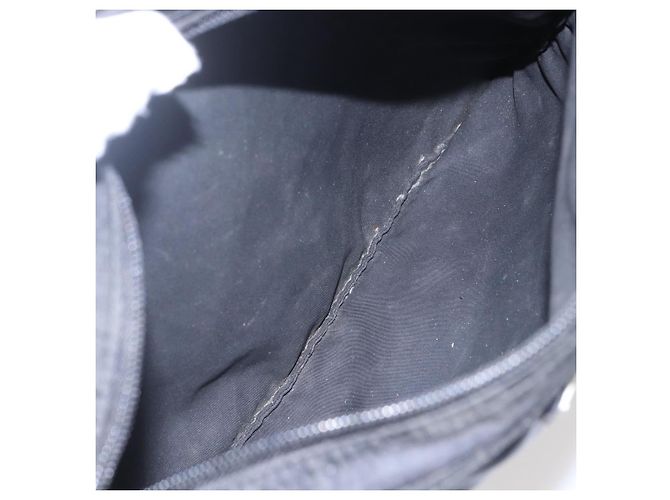 Borsa a Spalla PRADA Nylon Nero Argento Autentica 144491 - vista 18