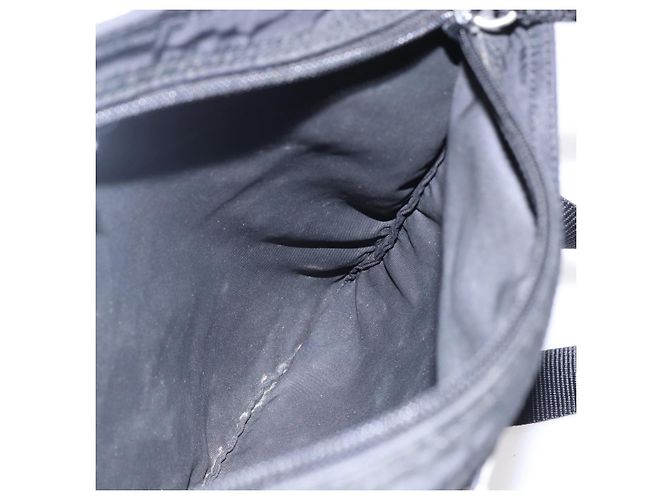 Borsa a Spalla PRADA Nylon Nero Argento Autentica 144491 - vista 19