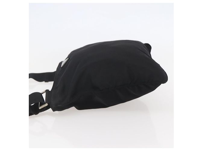 Borsa a Spalla PRADA Nylon Nero Argento Autentica 144491 - vista 4