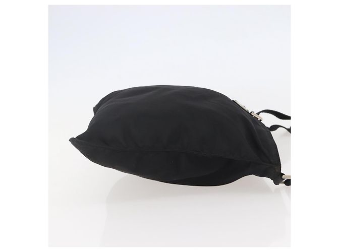Borsa a Spalla PRADA Nylon Nero Argento Autentica 144491 - vista 5