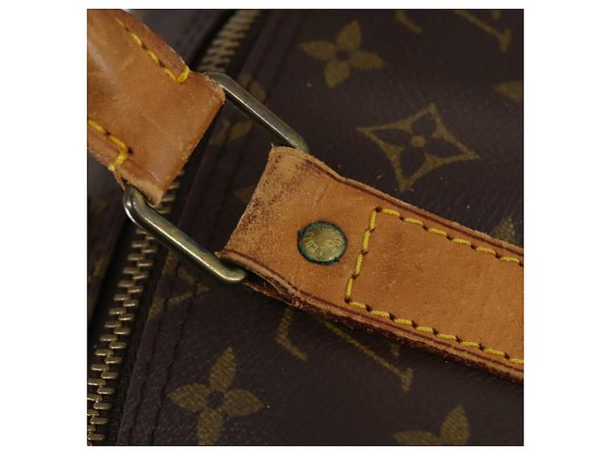 LOUIS VUITTON Borsa Boston Monogram Keepall 55 M41424 LV Auth 140023 Monogramma - vista 15