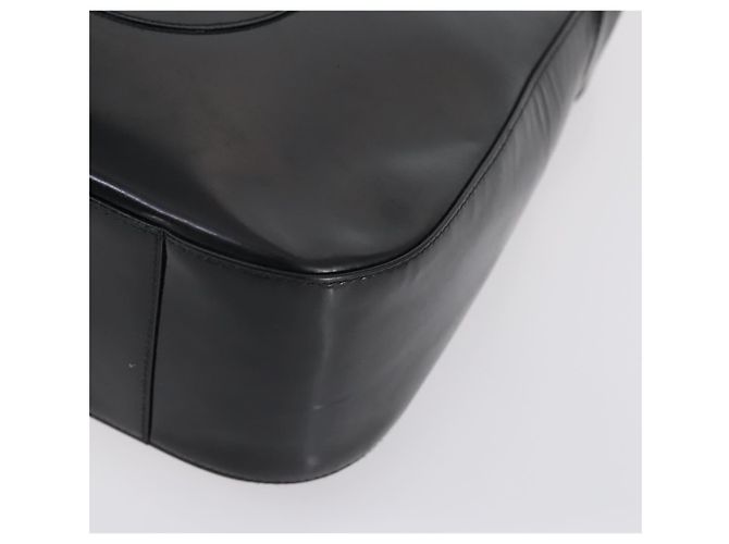 Borsa a Spalla GUCCI Smalto Nero Auth ep12128 - vista 10