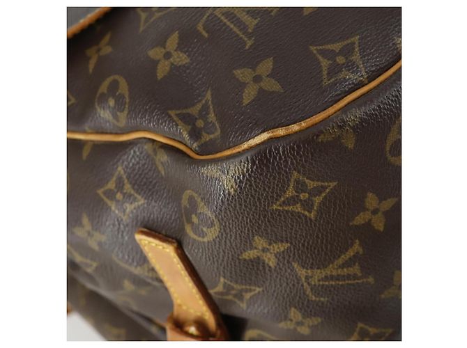 LOUIS VUITTON Borsa a Spalla Monogram Saumur 35 M42254 LV Auth ka510 Monogramma - vista 17