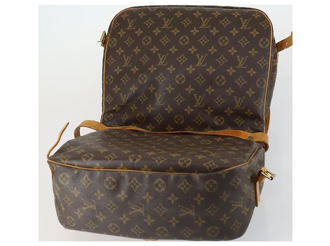 LOUIS VUITTON Borsa a Spalla Monogram Saumur 35 M42254 LV Auth ka510 Monogramma - vista 19