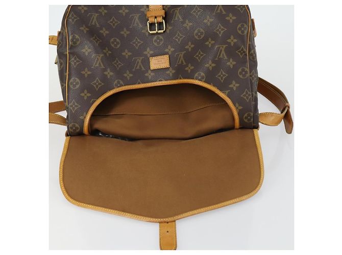 LOUIS VUITTON Borsa a Spalla Monogram Saumur 35 M42254 LV Auth ka510 Monogramma - vista 22
