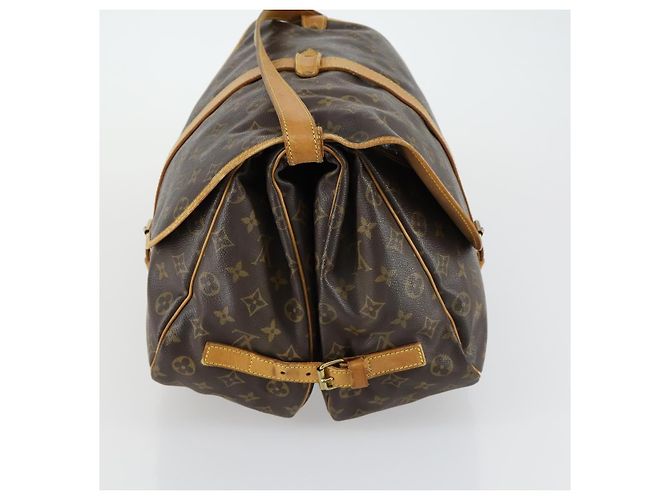 LOUIS VUITTON Borsa a Spalla Monogram Saumur 35 M42254 LV Auth ka510 Monogramma - vista 3