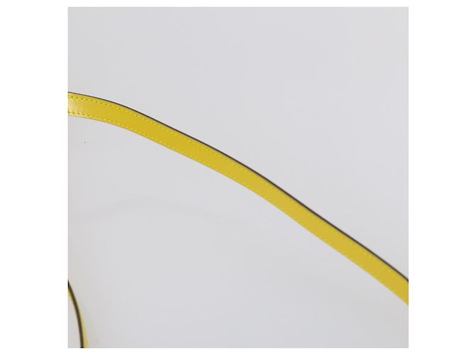 Bolsa de Mão GUCCI Bamboo Esmalte 2 vias Ouro Amarelo 000 270 0323 Auth ar13838 Dourado - vista 8