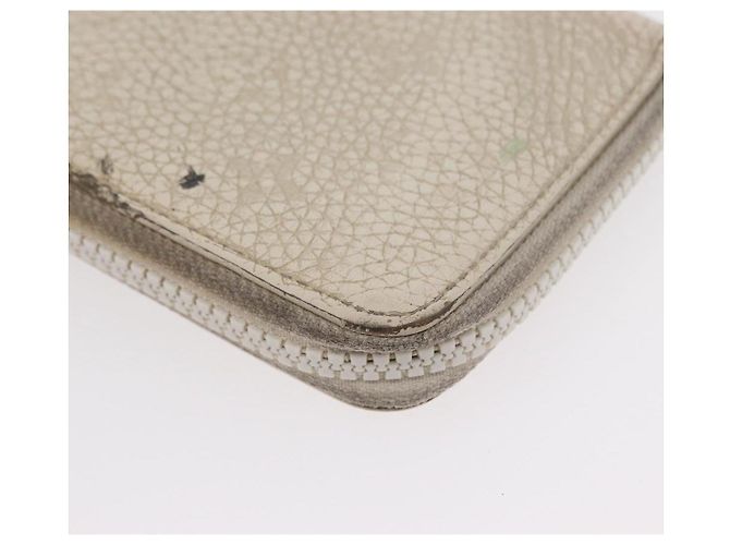 LOUIS VUITTON Monogram Empreinte Zippy Geldbörse Vertikal Neige M80337 Auth 154891 Weiß - Ansicht 15