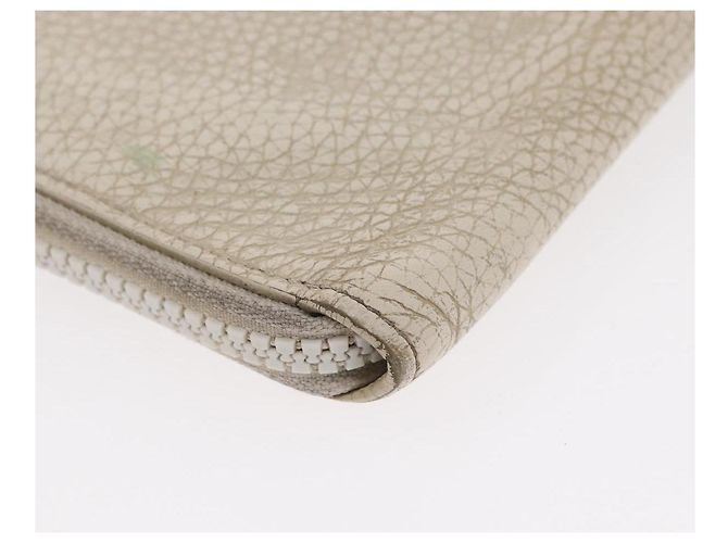 LOUIS VUITTON Monogram Empreinte Zippy Geldbörse Vertikal Neige M80337 Auth 154891 Weiß - Ansicht 16