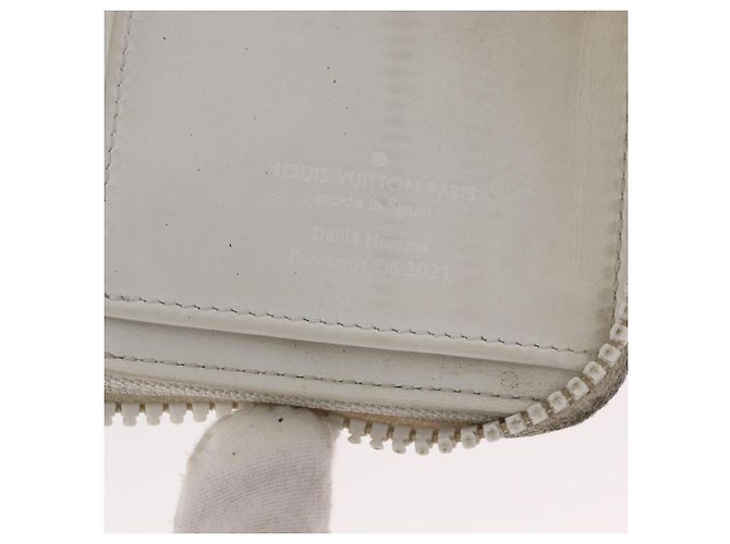 LOUIS VUITTON Monogram Empreinte Zippy Geldbörse Vertikal Neige M80337 Auth 154891 Weiß - Ansicht 18