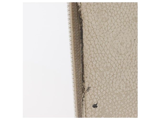 LOUIS VUITTON Monogram Empreinte Zippy Geldbörse Vertikal Neige M80337 Auth 154891 Weiß - Ansicht 3