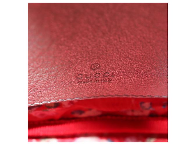 Borsa a Spalla GUCCI Zumi in Pelle Outlet Blu Auth 154069V - vista 17