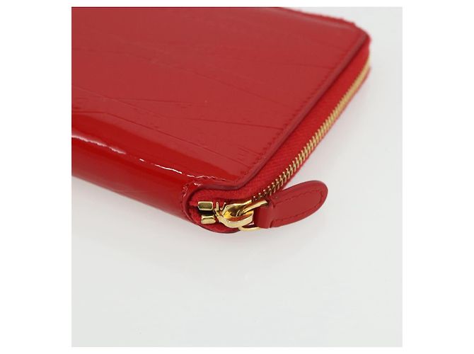 BALENCIAGA Langer Geldbeutel Emaille Rot 553884 Auth bs31472 - Ansicht 10