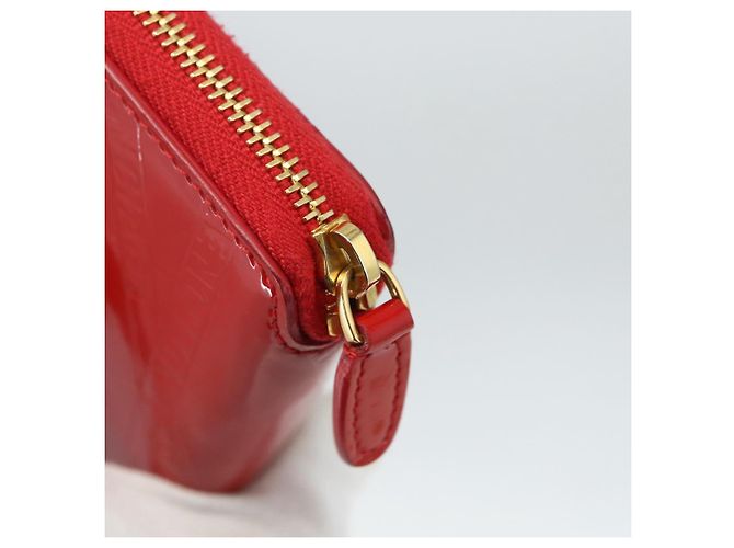 BALENCIAGA Langer Geldbeutel Emaille Rot 553884 Auth bs31472 - Ansicht 12