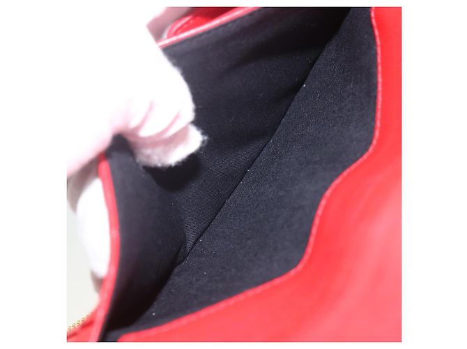 BALENCIAGA Langer Geldbeutel Emaille Rot 553884 Auth bs31472 - Ansicht 17