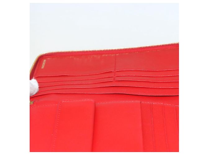 BALENCIAGA Langer Geldbeutel Emaille Rot 553884 Auth bs31472 - Ansicht 18